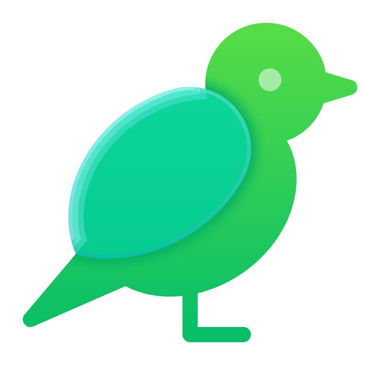 glassmorphism style 새 icon