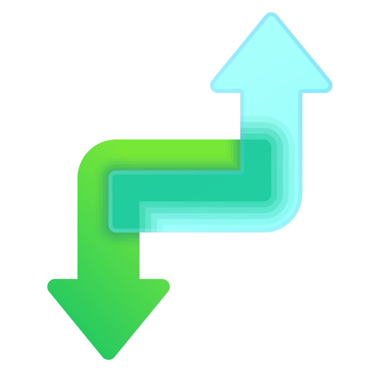 glassmorphism style change icon