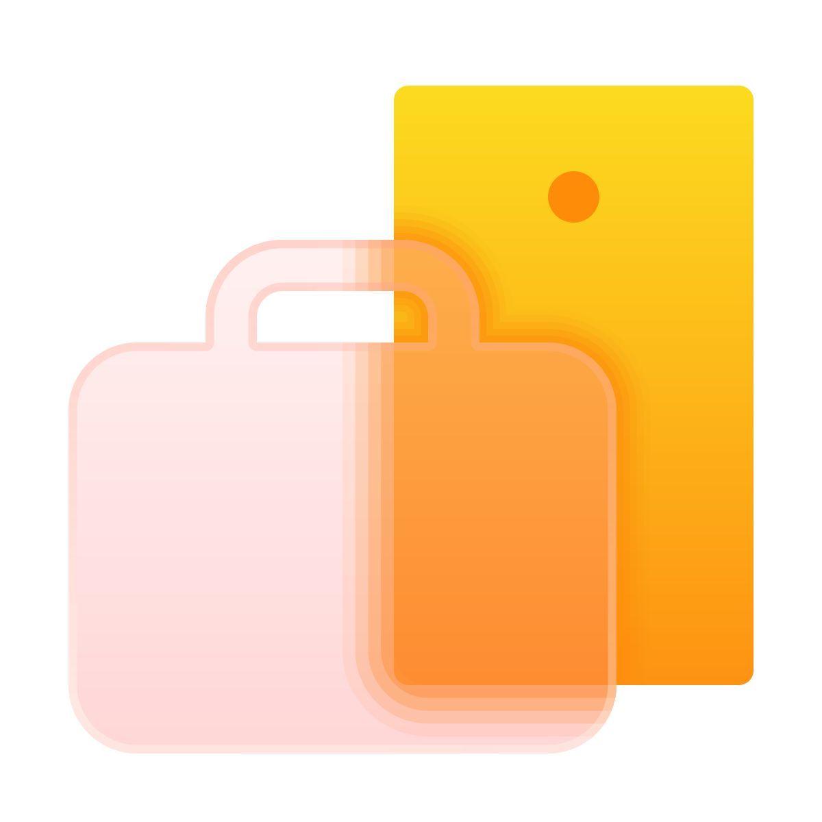 glassmorphism style gestore dispositivi icon