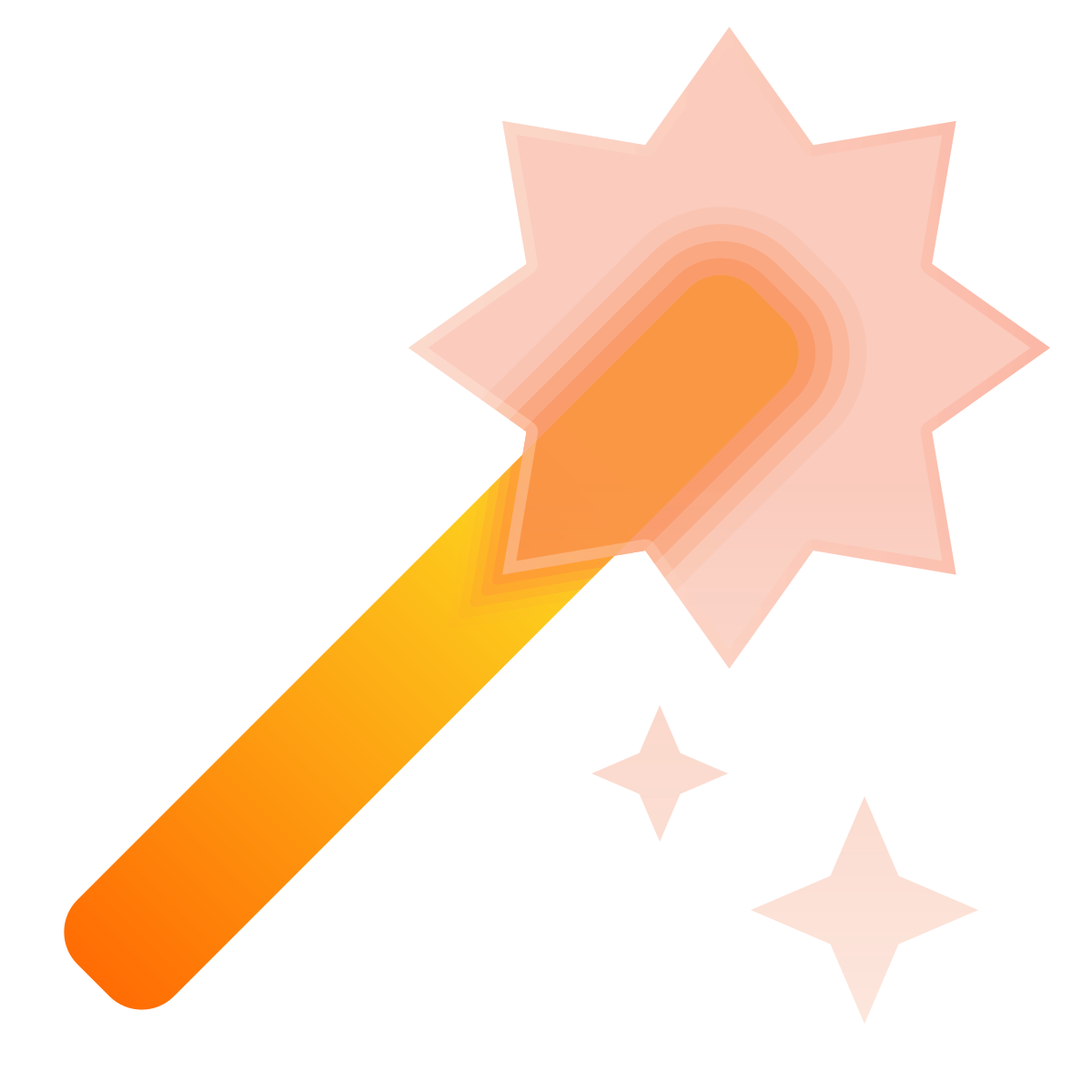 glassmorphism style fantasy icon