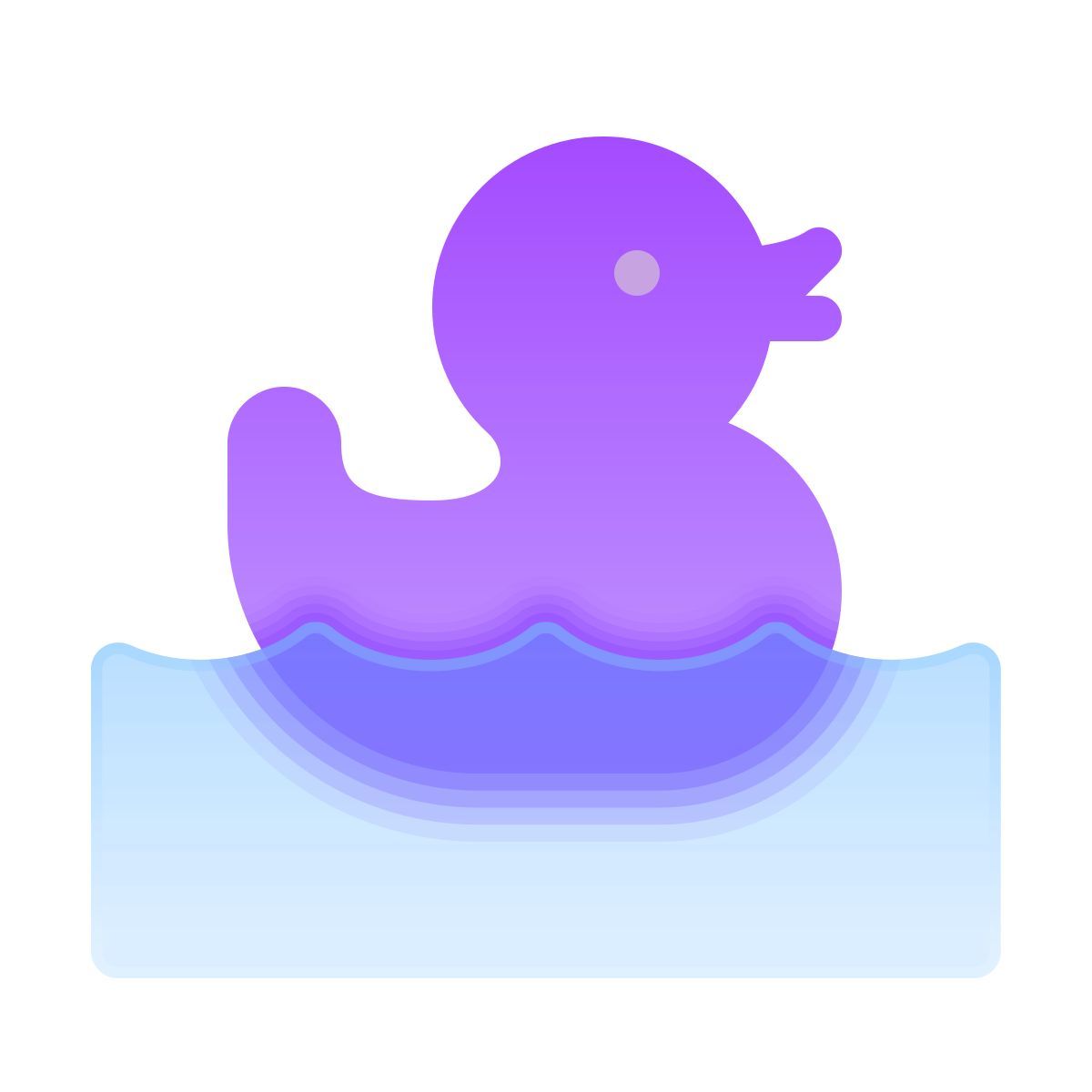 glassmorphism style キッズプール icon