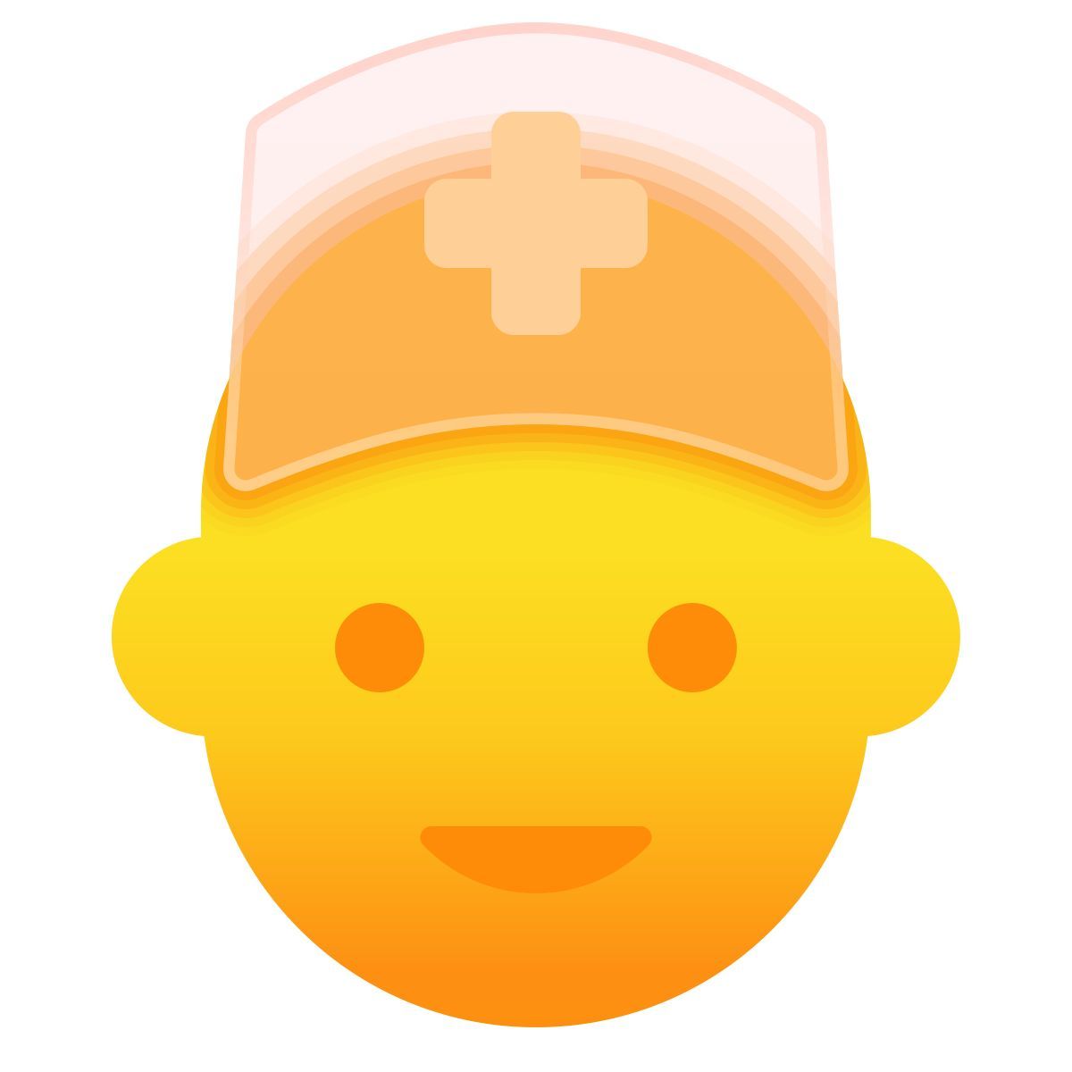 glassmorphism style enfermeiro icon