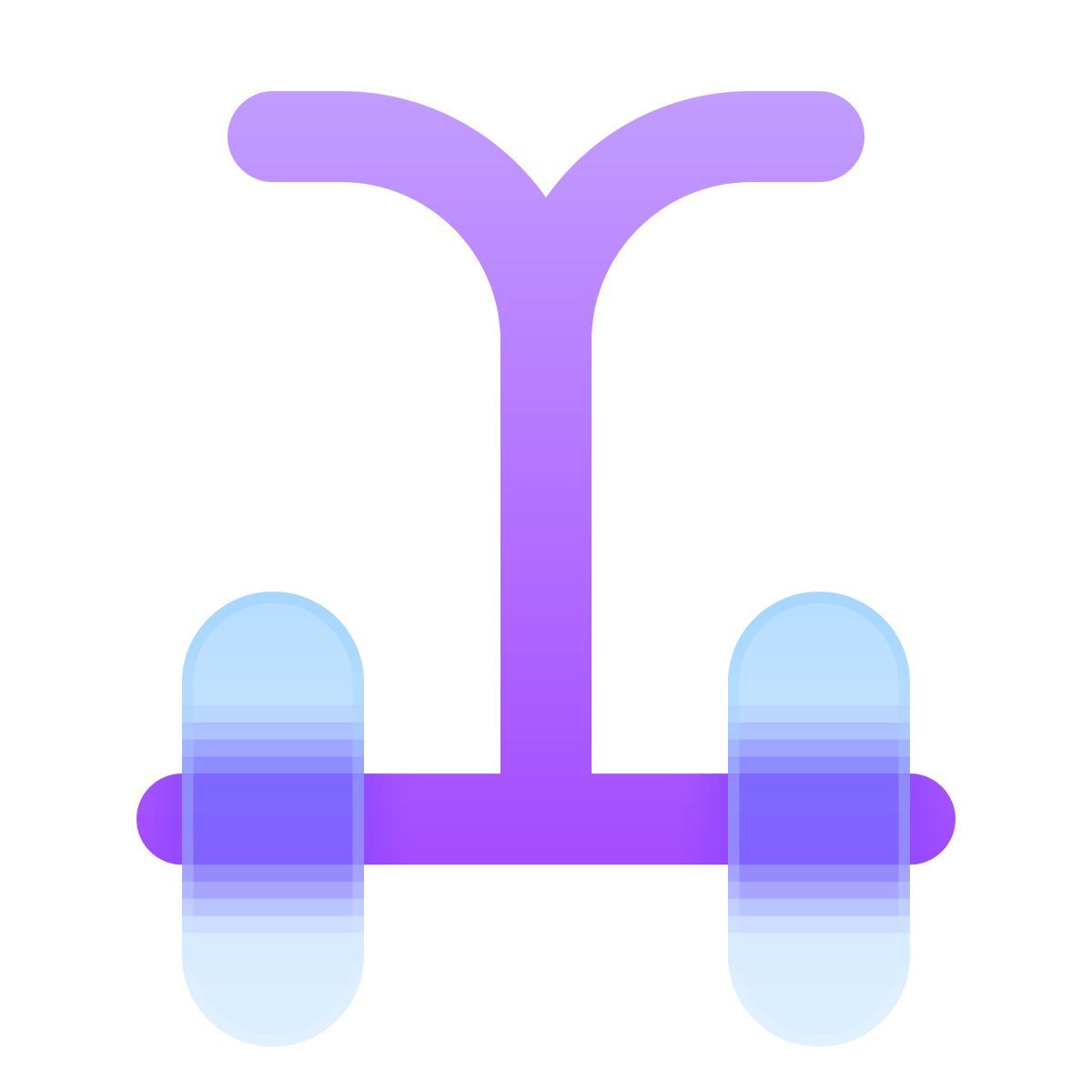 glassmorphism style 赛格威 icon