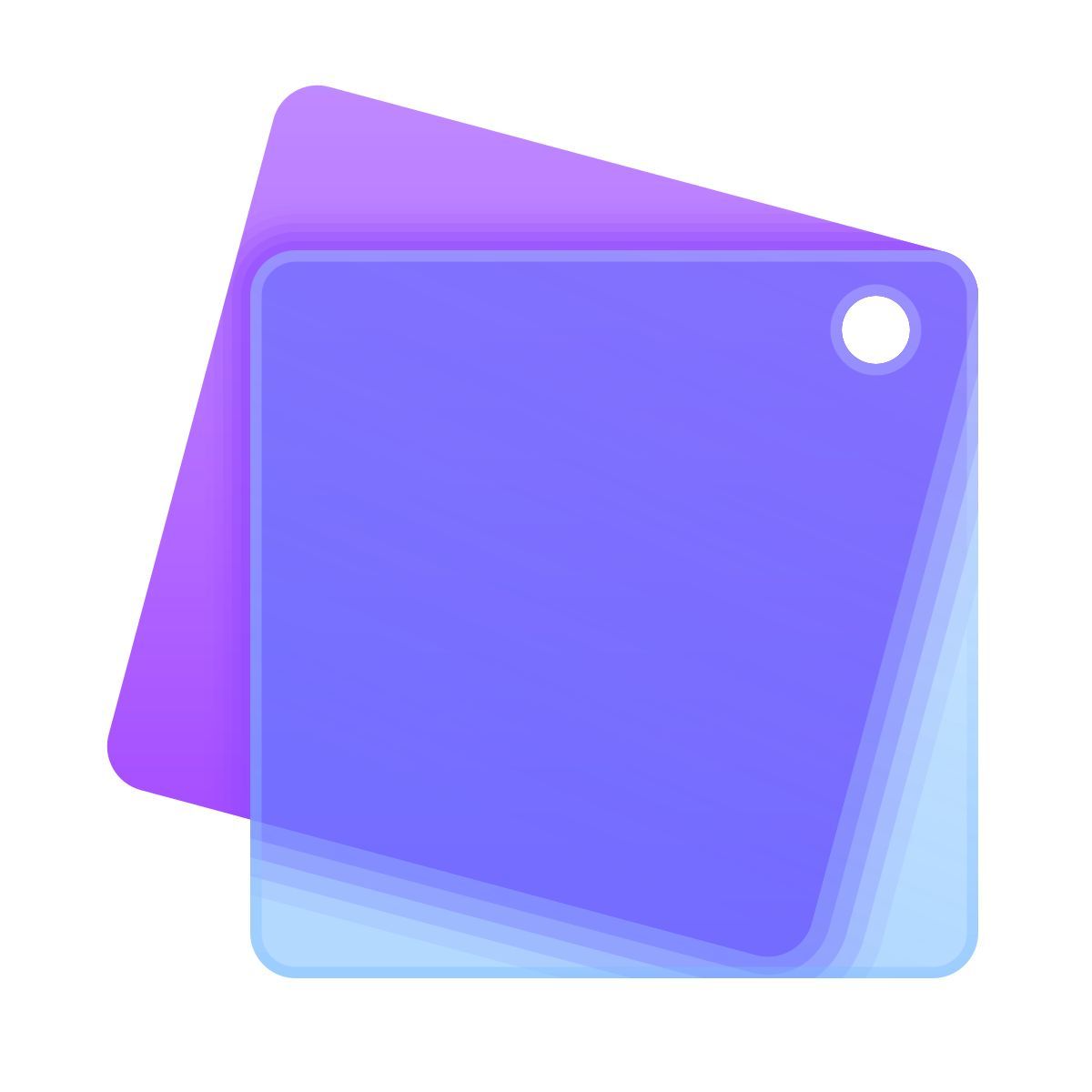 glassmorphism style 固体涂料 icon