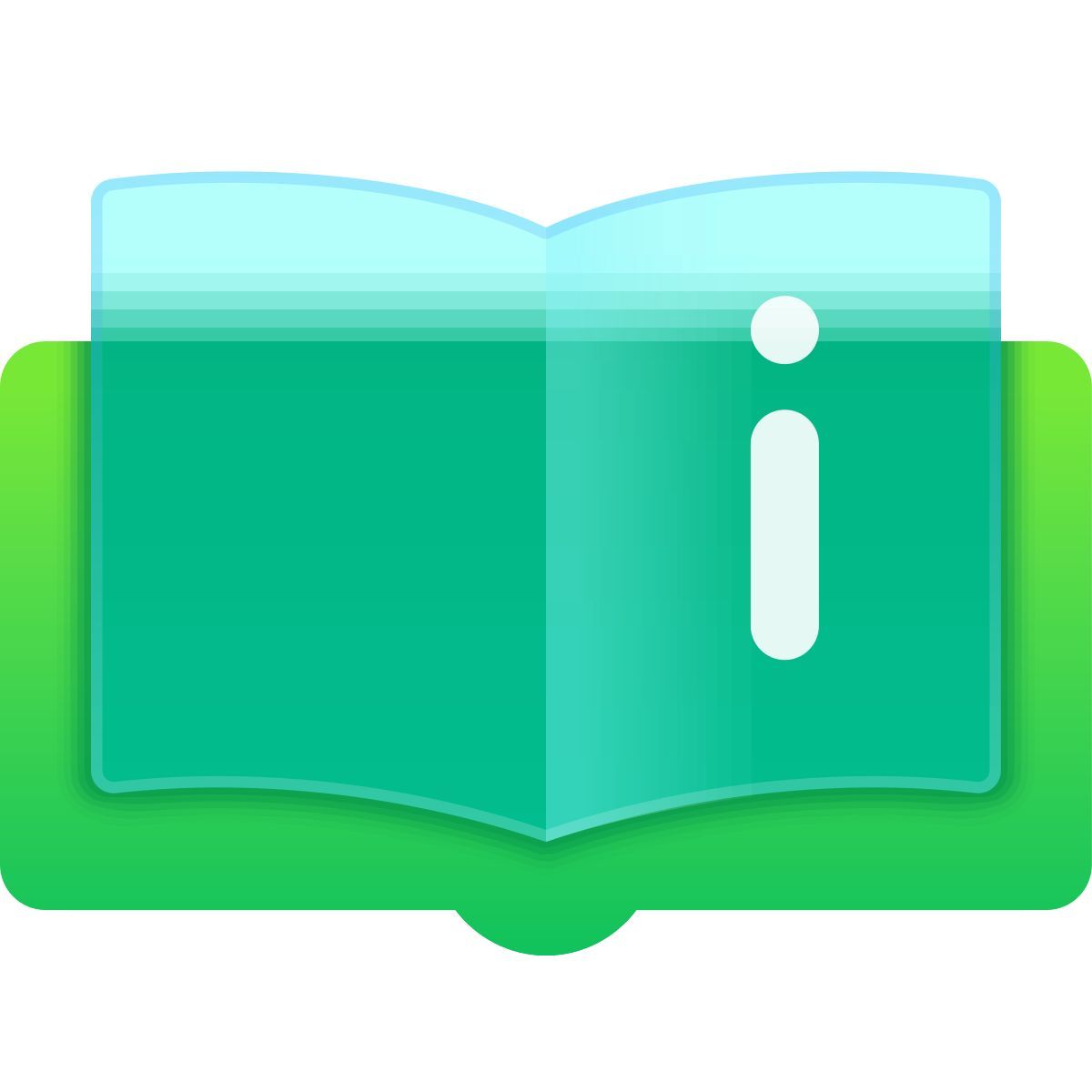 icona il manuale d'uso glassmorphism stile