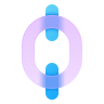 experimental chain-intermidiate-glassmorphism icon