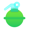 experimental grenade-glassmorphism icon