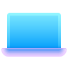 experimental laptop-glassmorphism icon