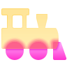 experimental steam-engine-glassmorphism icon