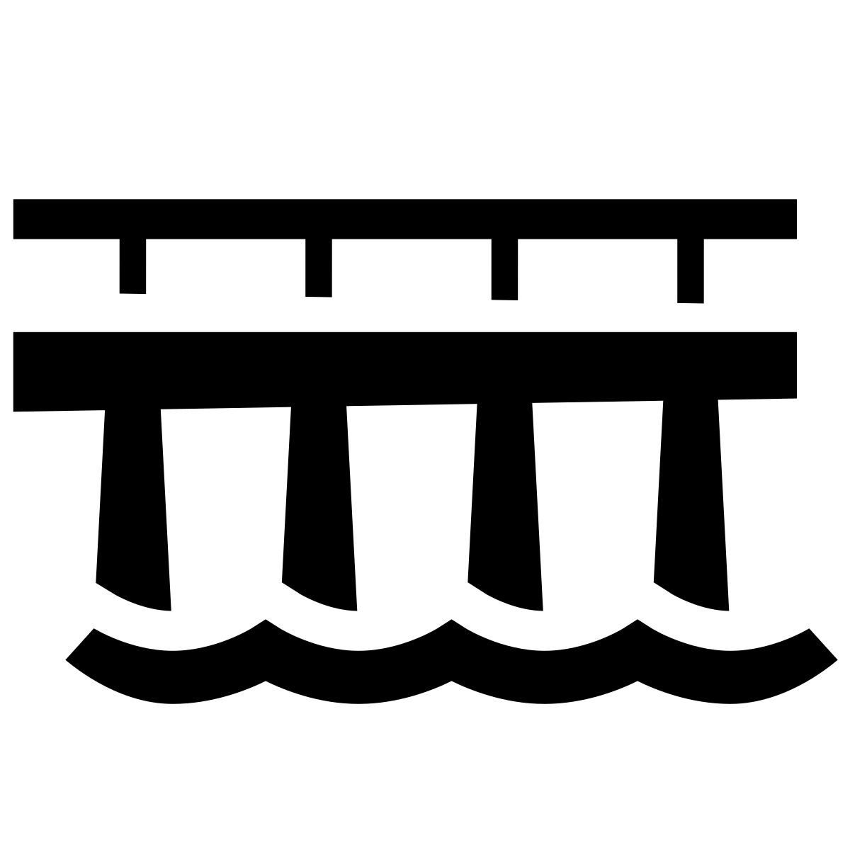 glyph neue style   jetée icon