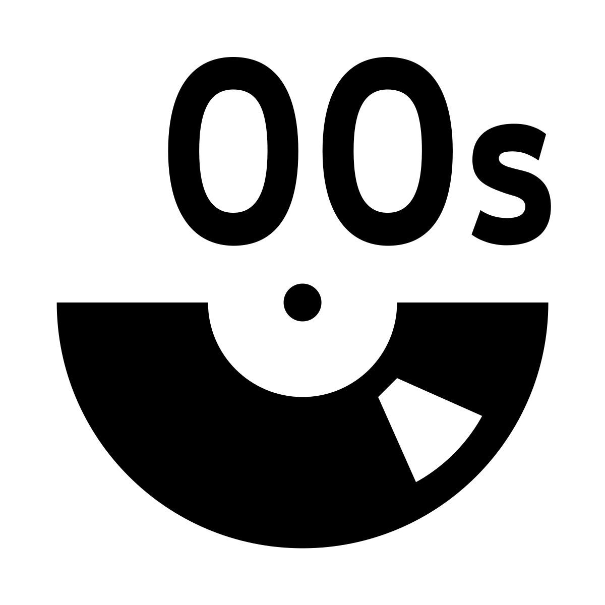 glyph neue style 00s music icon