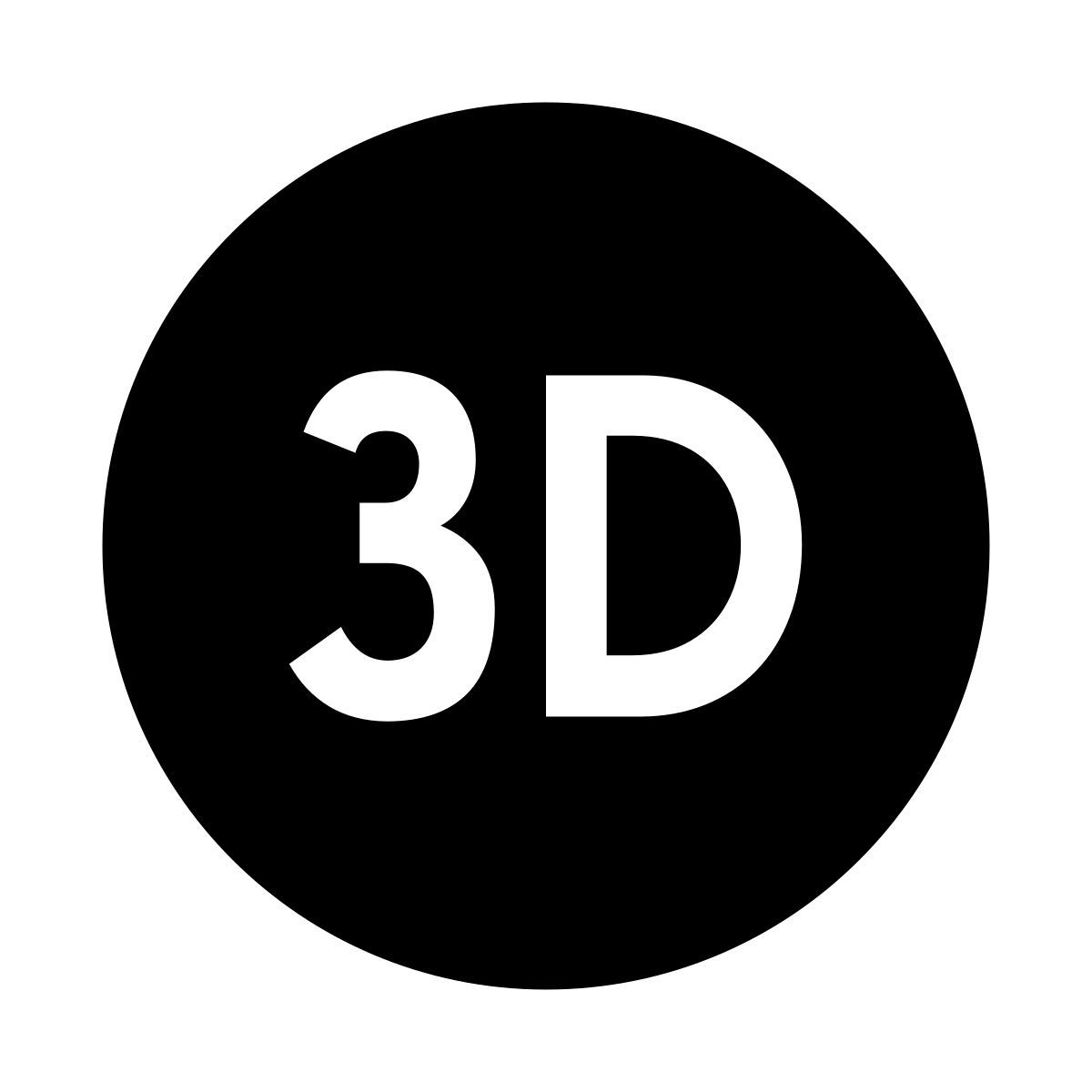 glyph neue style 3d icon
