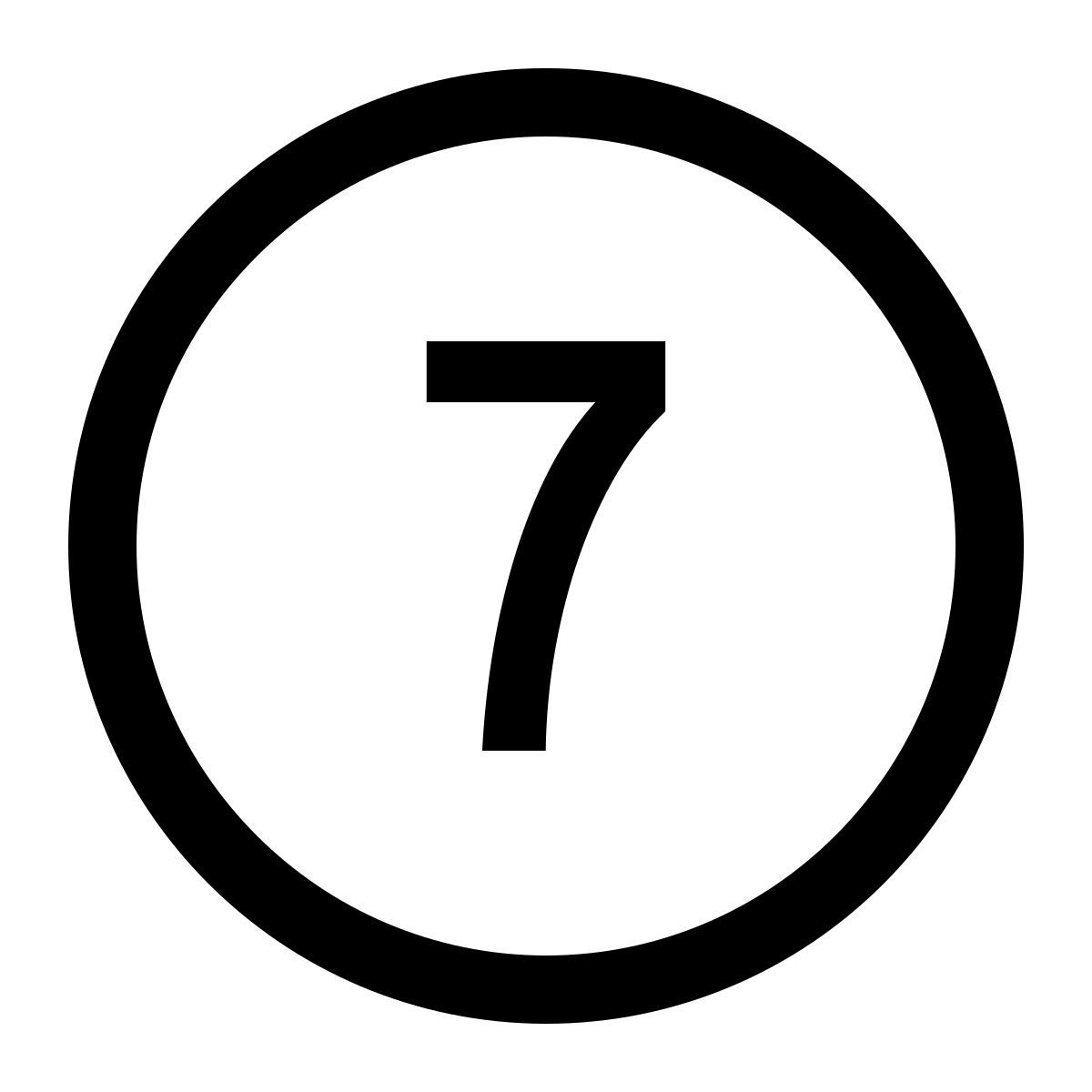 glyph neue style 7 icon