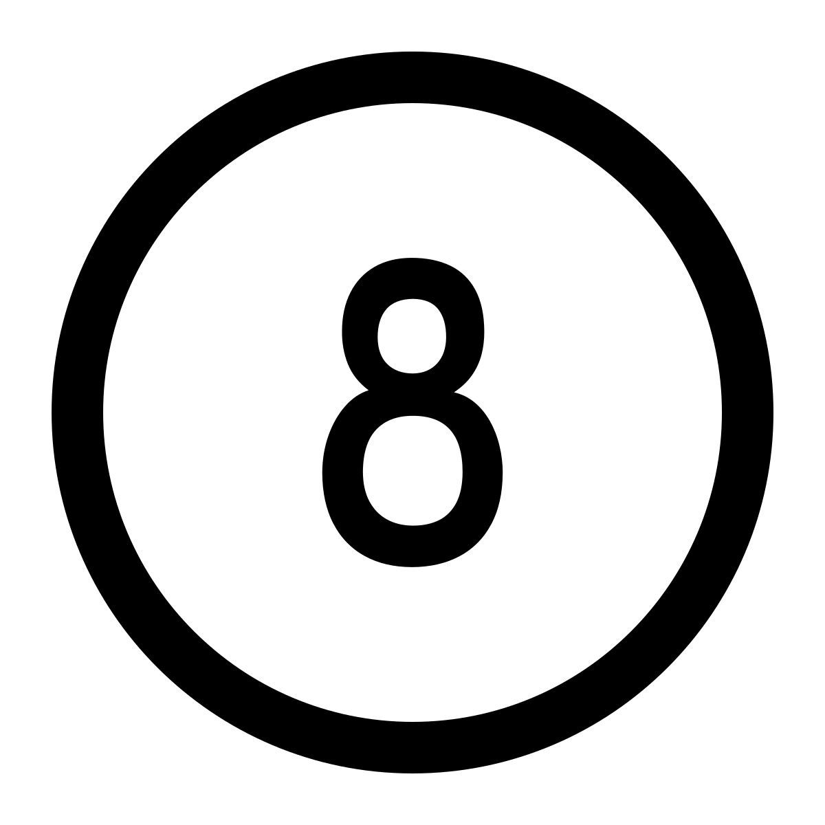 glyph neue style 8 icon