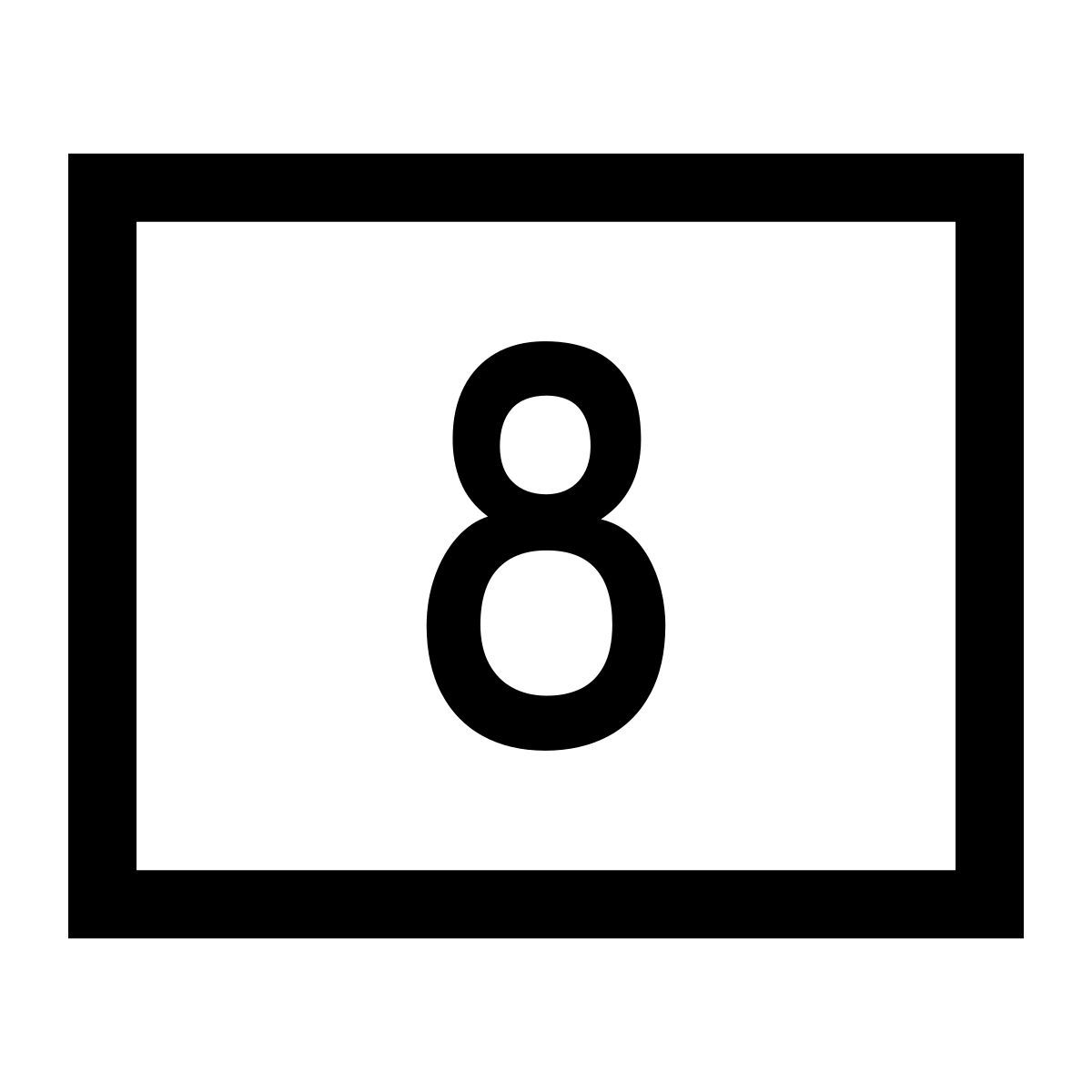 glyph neue style 8 icon
