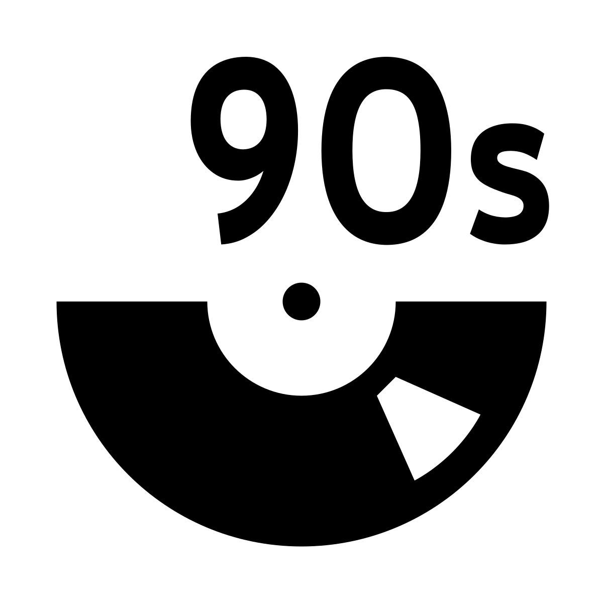 glyph neue style 90s icon