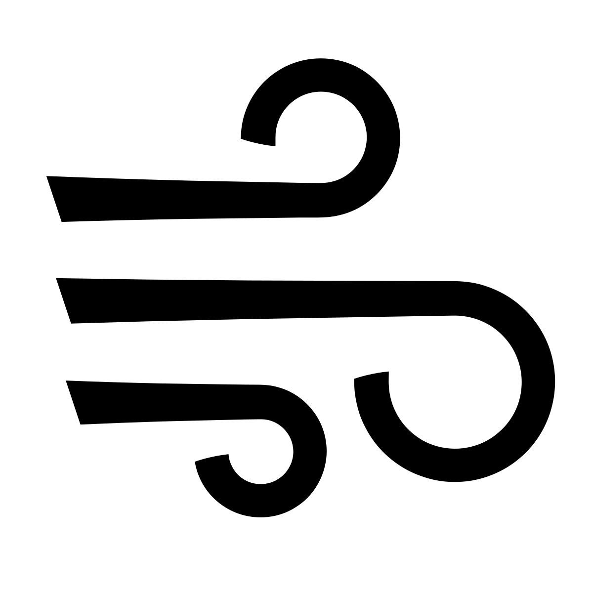 glyph neue style elemento aire icon