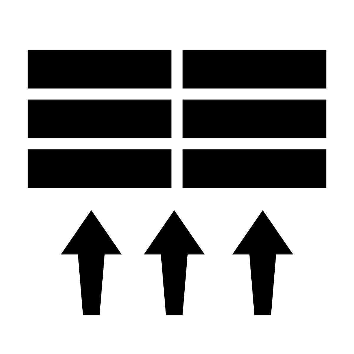 glyph neue style arbre d'air icon