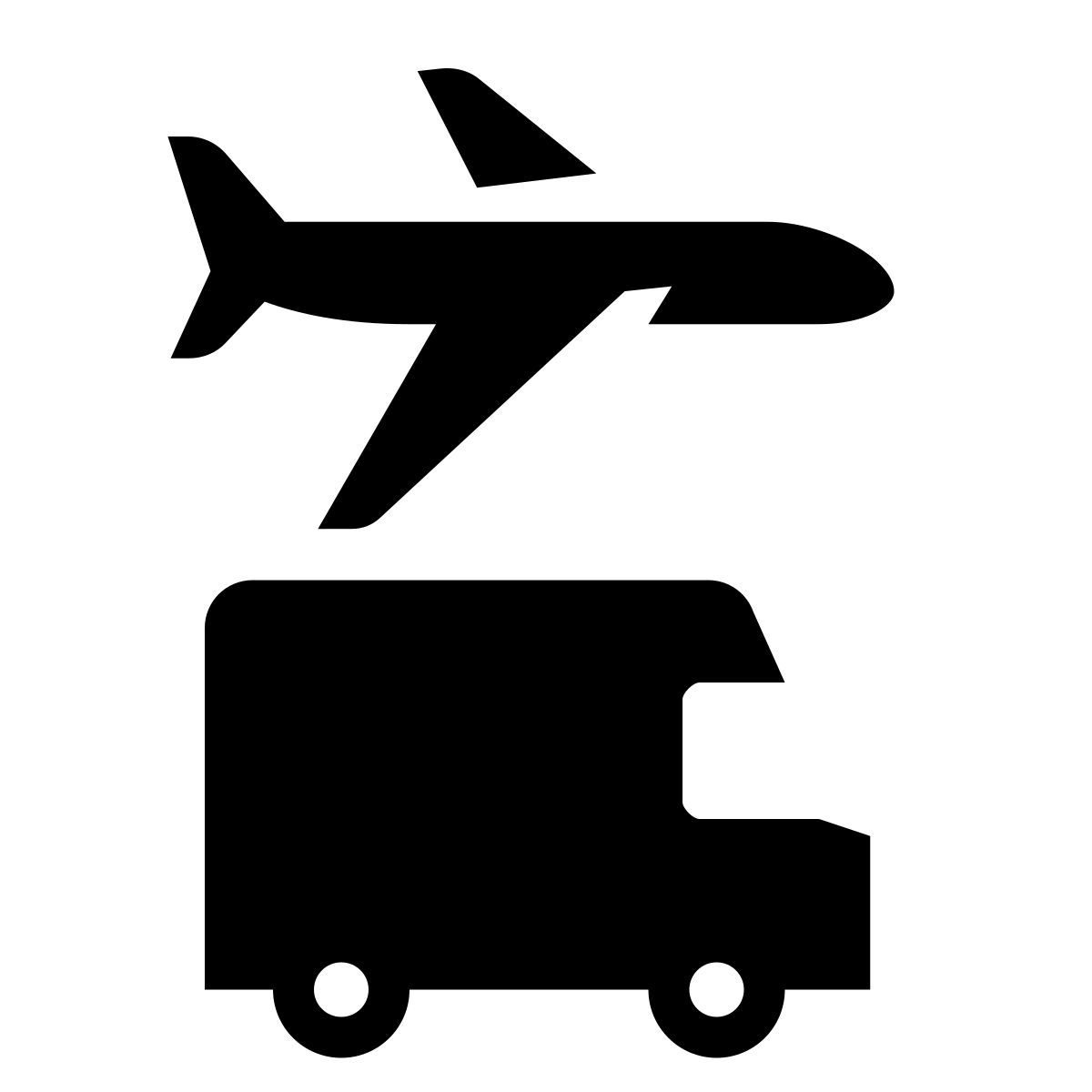 glyph neue style 空港トランスファー icon
