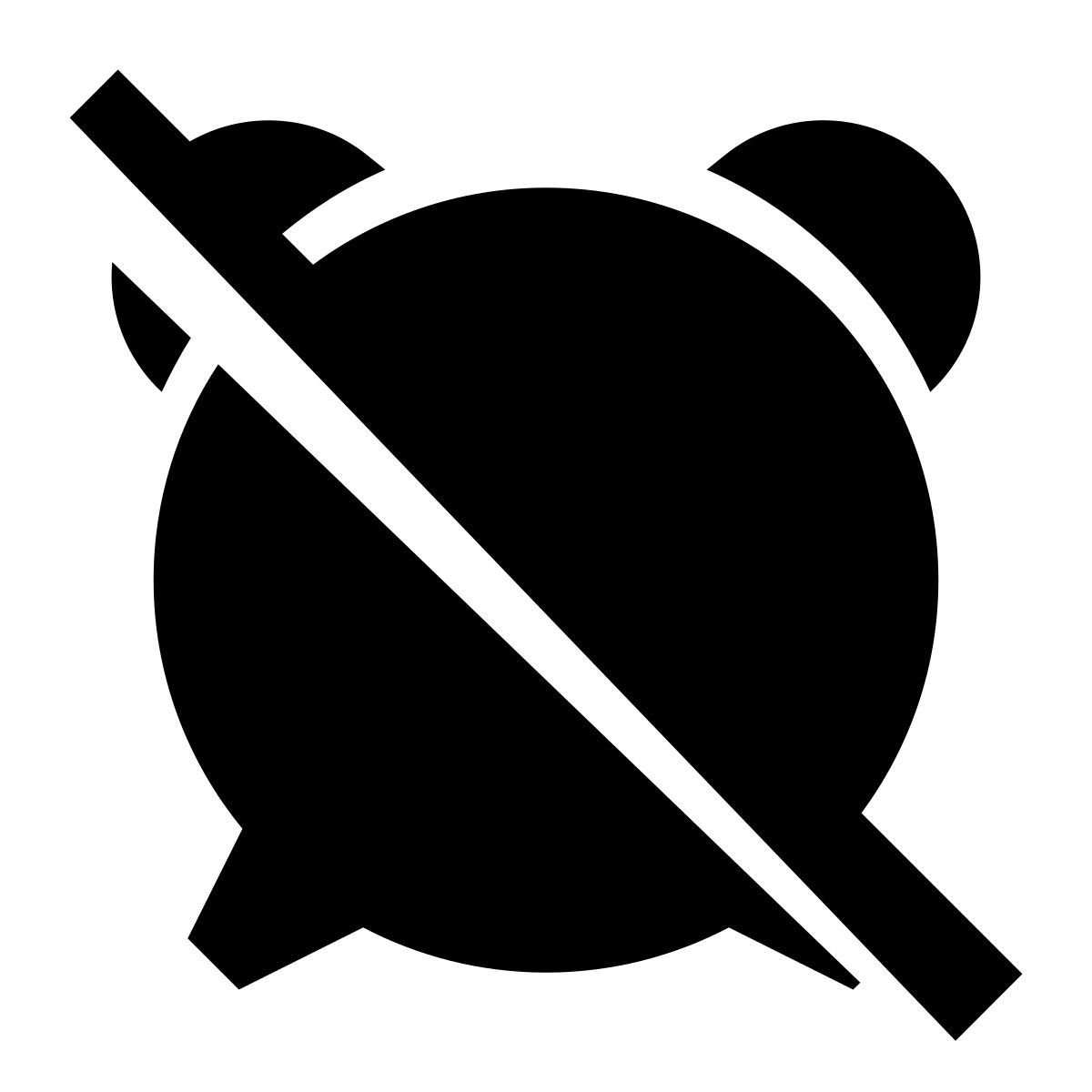 glyph neue style alarme desligado icon