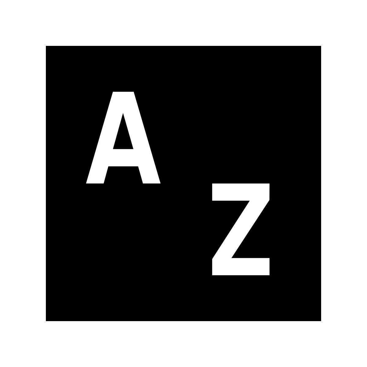 glyph neue style alfabeto icon