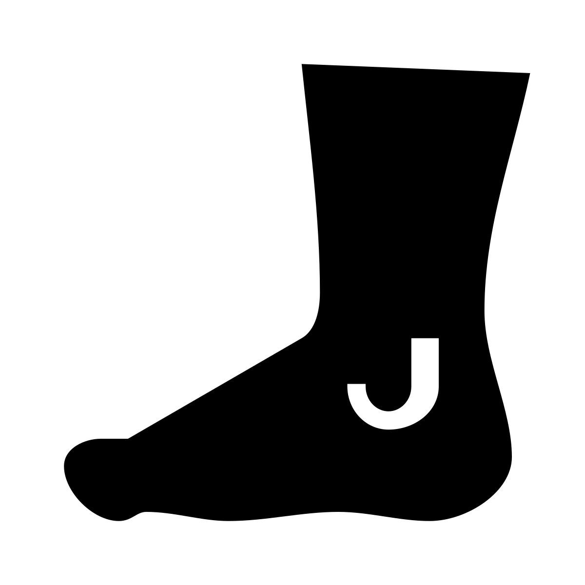 glyph neue style 발목 icon
