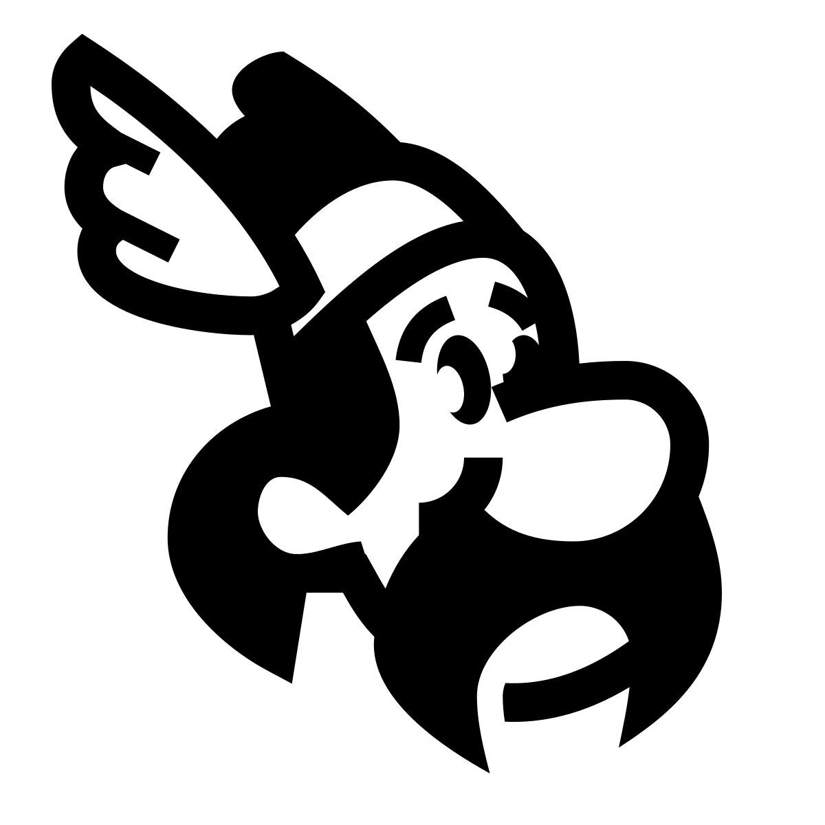glyph neue style asterisco icon