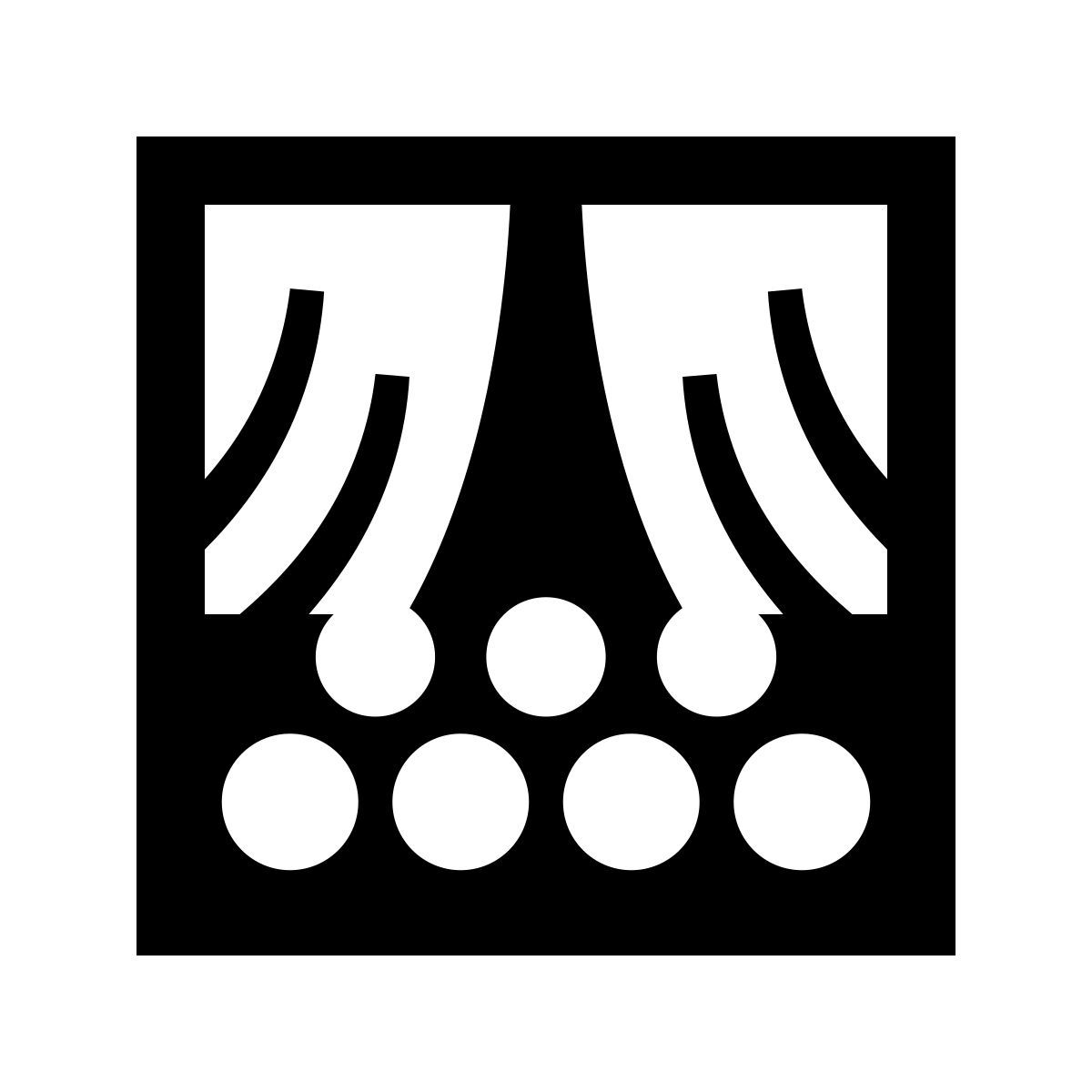 glyph neue style audiencia icon