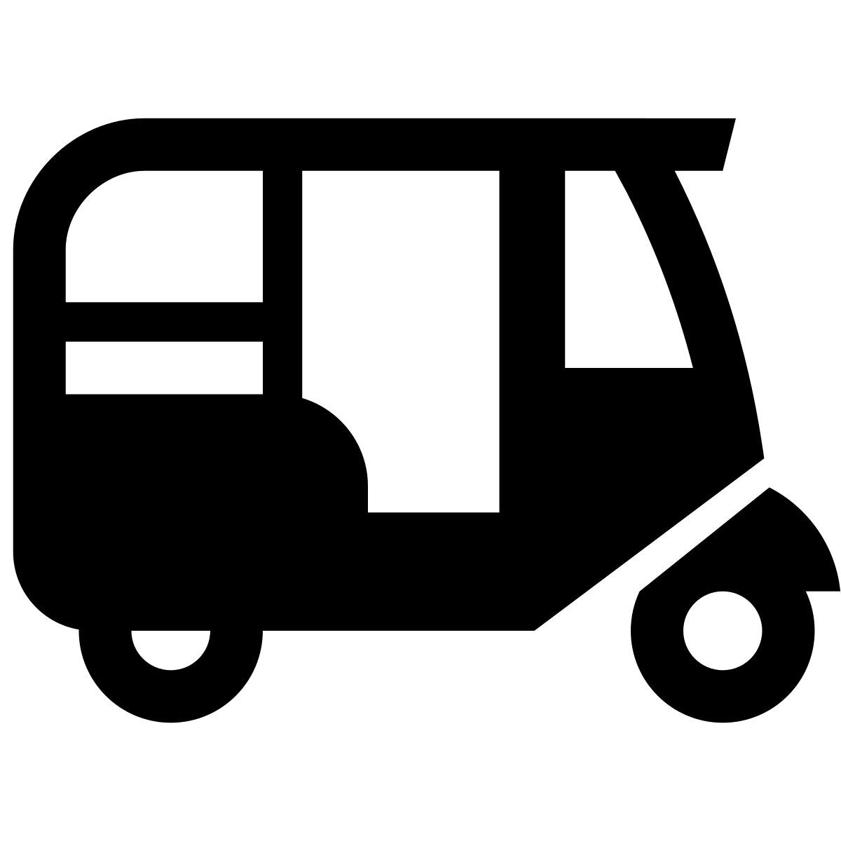 glyph neue style pousse pousse automatique icon