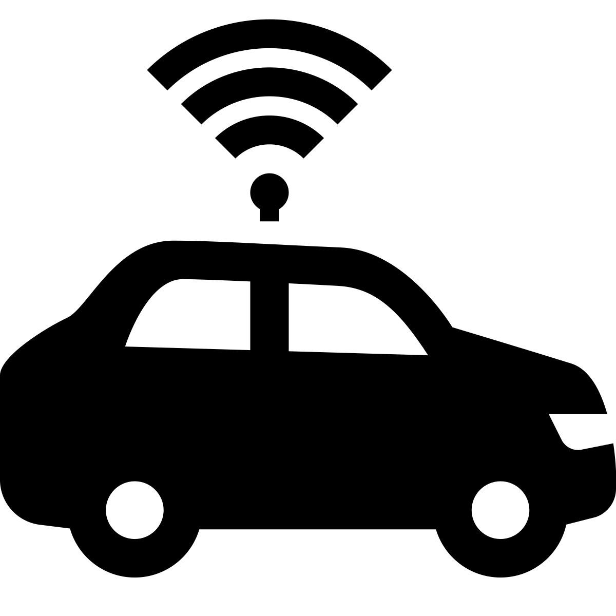 glyph neue style автономный транспорт icon