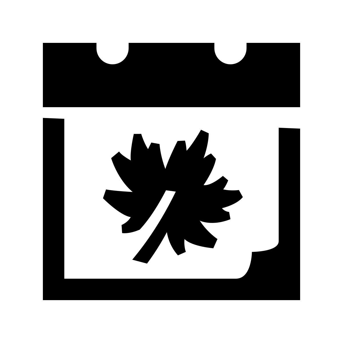 glyph neue style autunno icon