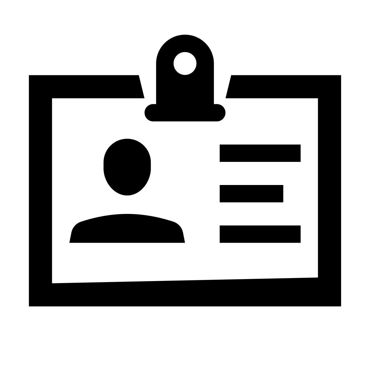 glyph neue style crachá icon