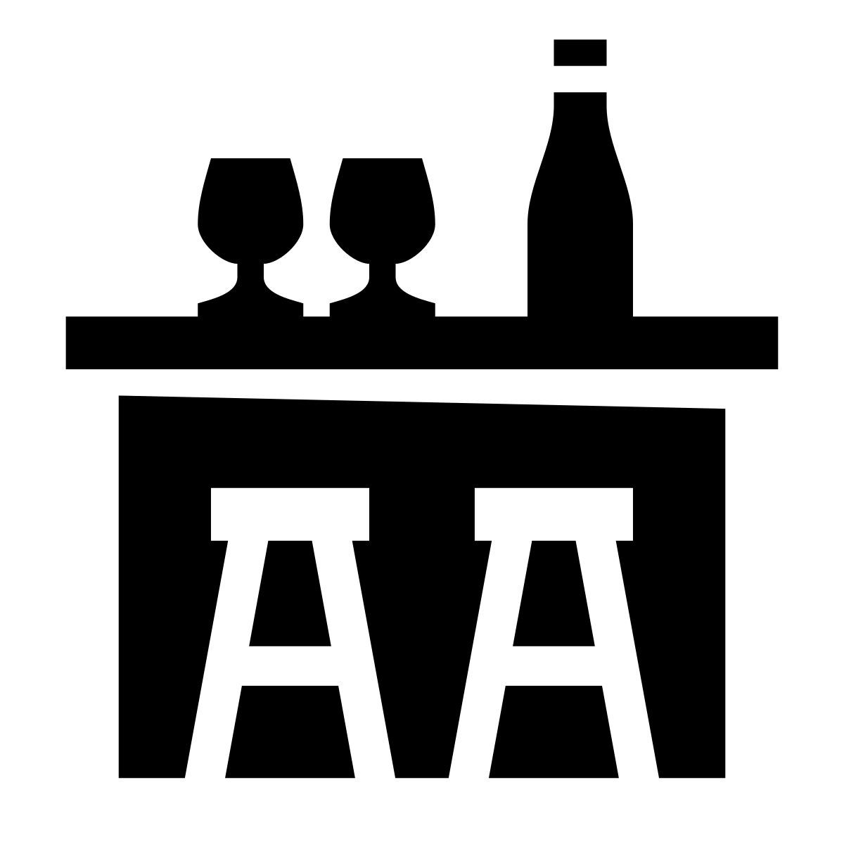 glyph neue style bar icon