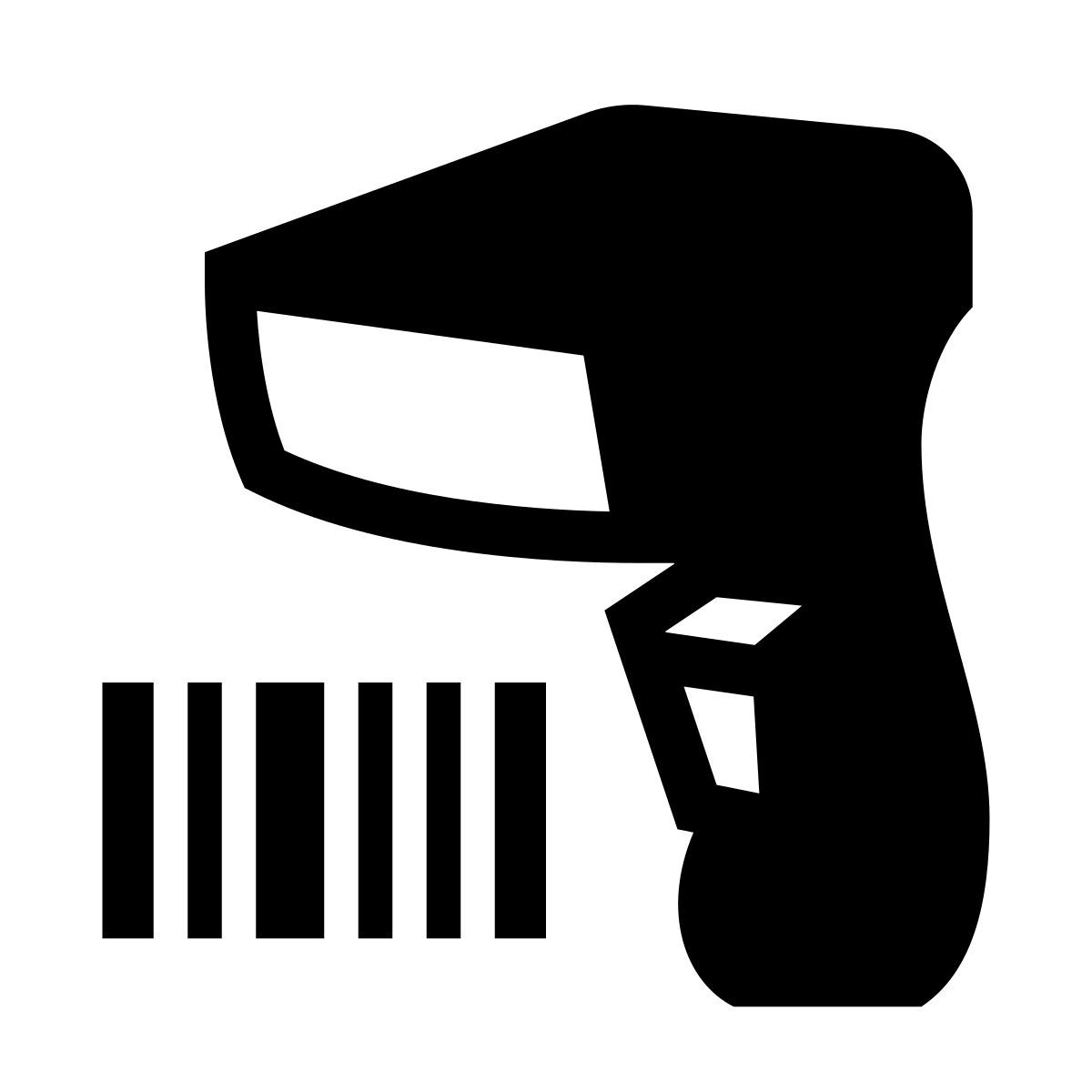 glyph neue style 条形码扫描器 icon