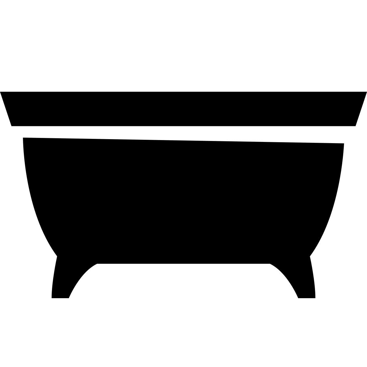 glyph neue style bath icon