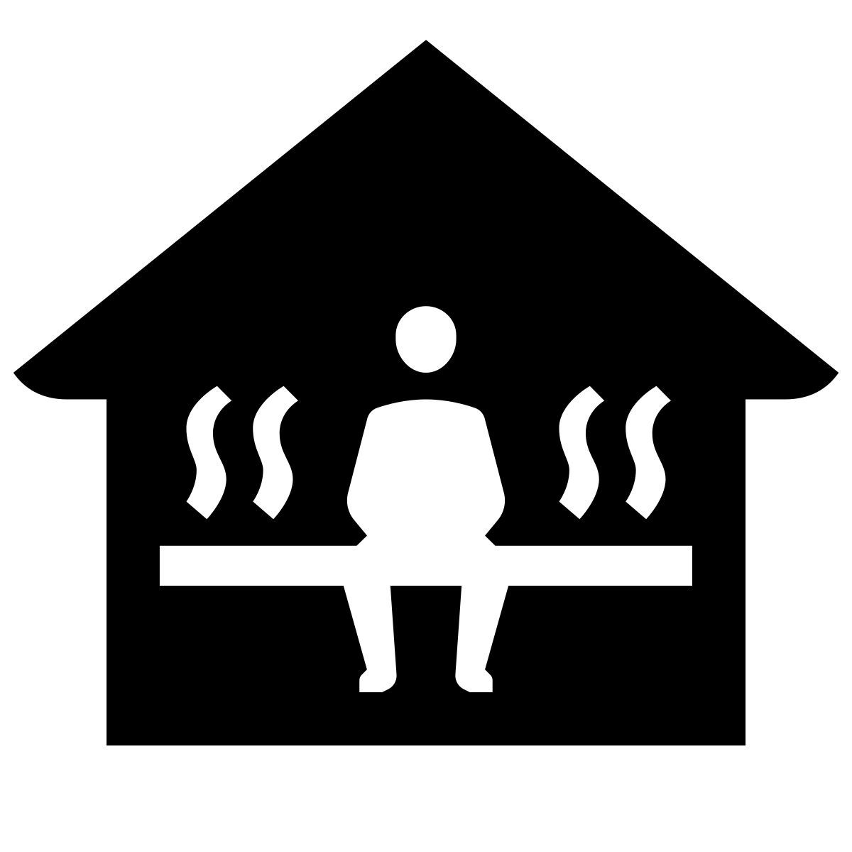 glyph neue style 목욕탕 icon