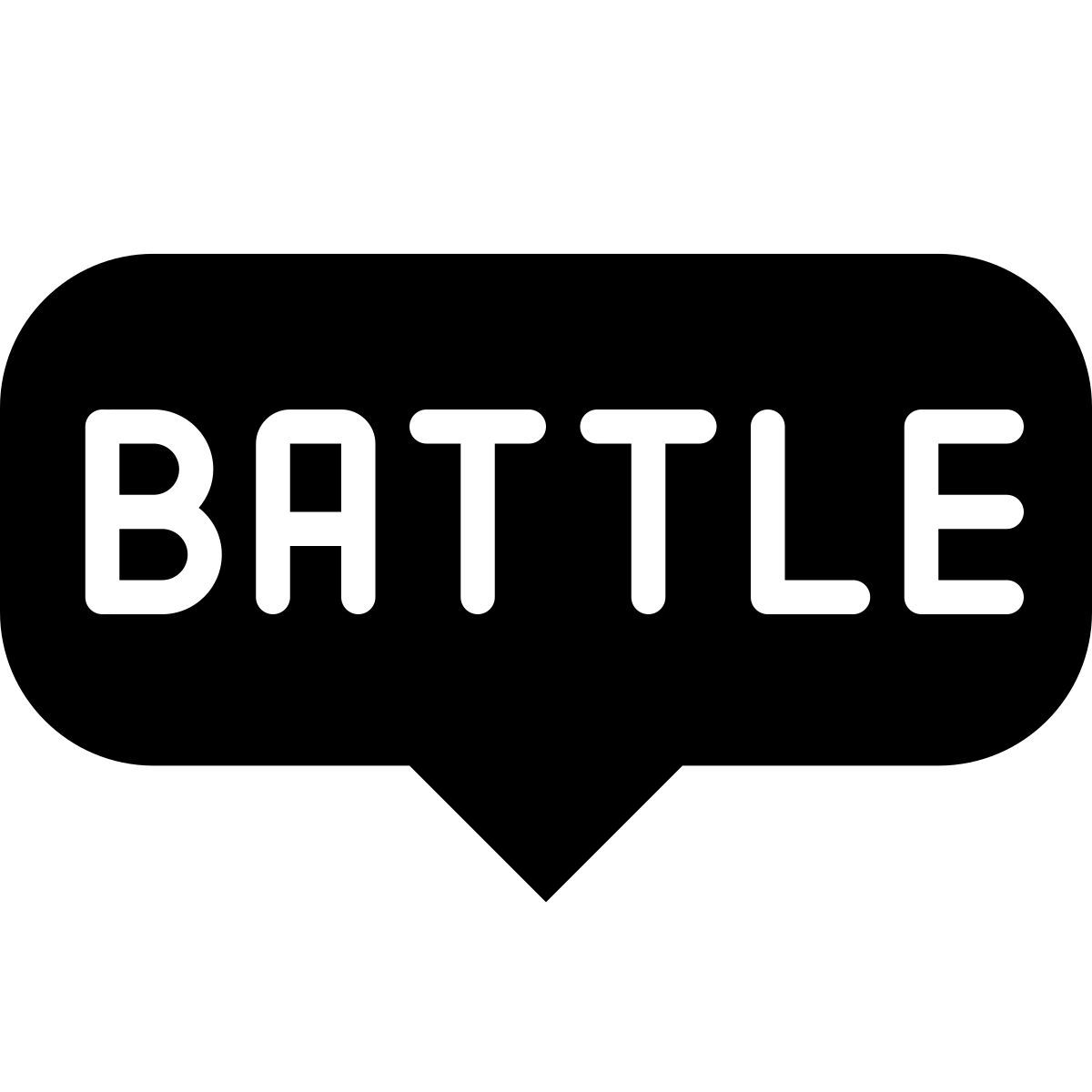 glyph neue style lucha icon