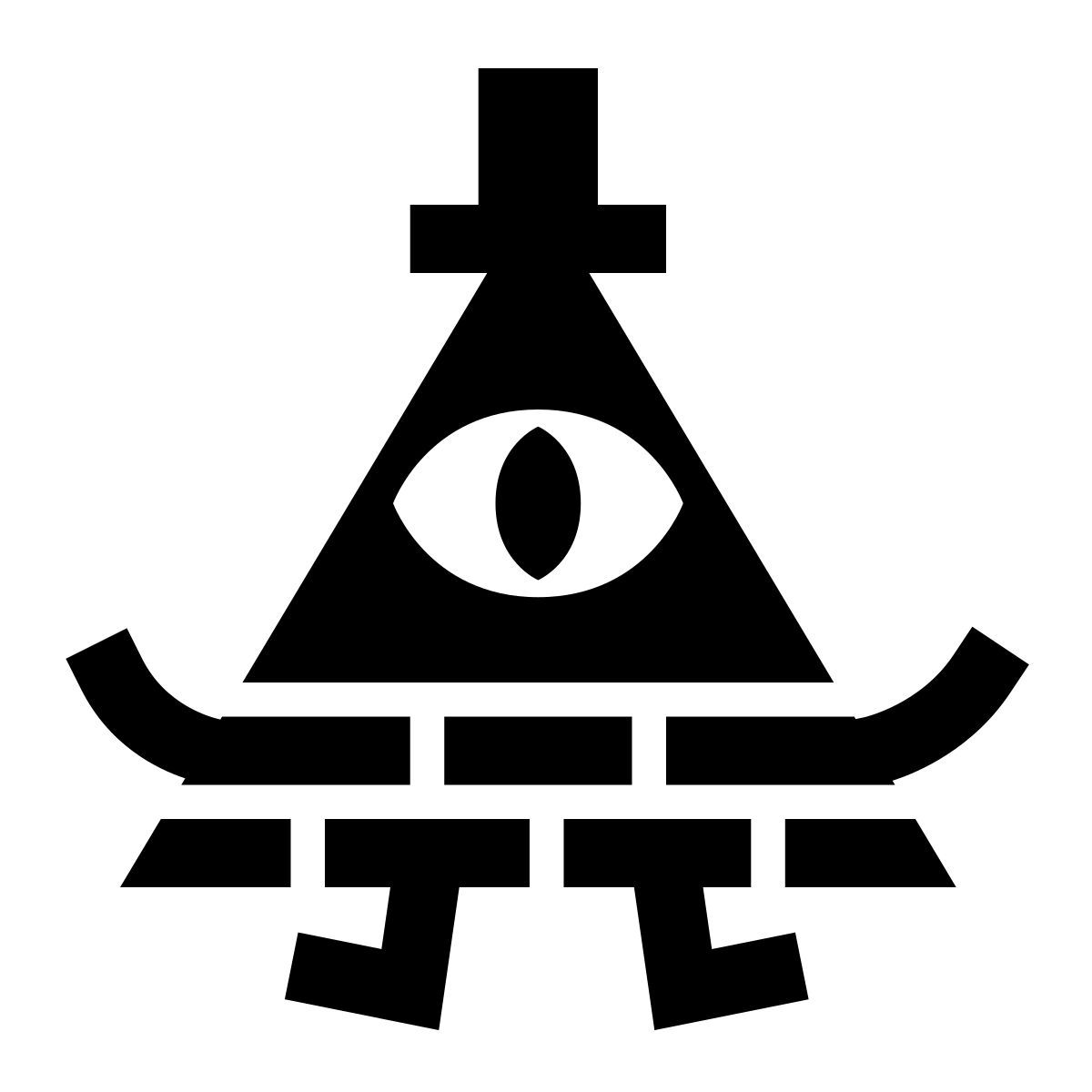 glyph neue style bill cipher icon