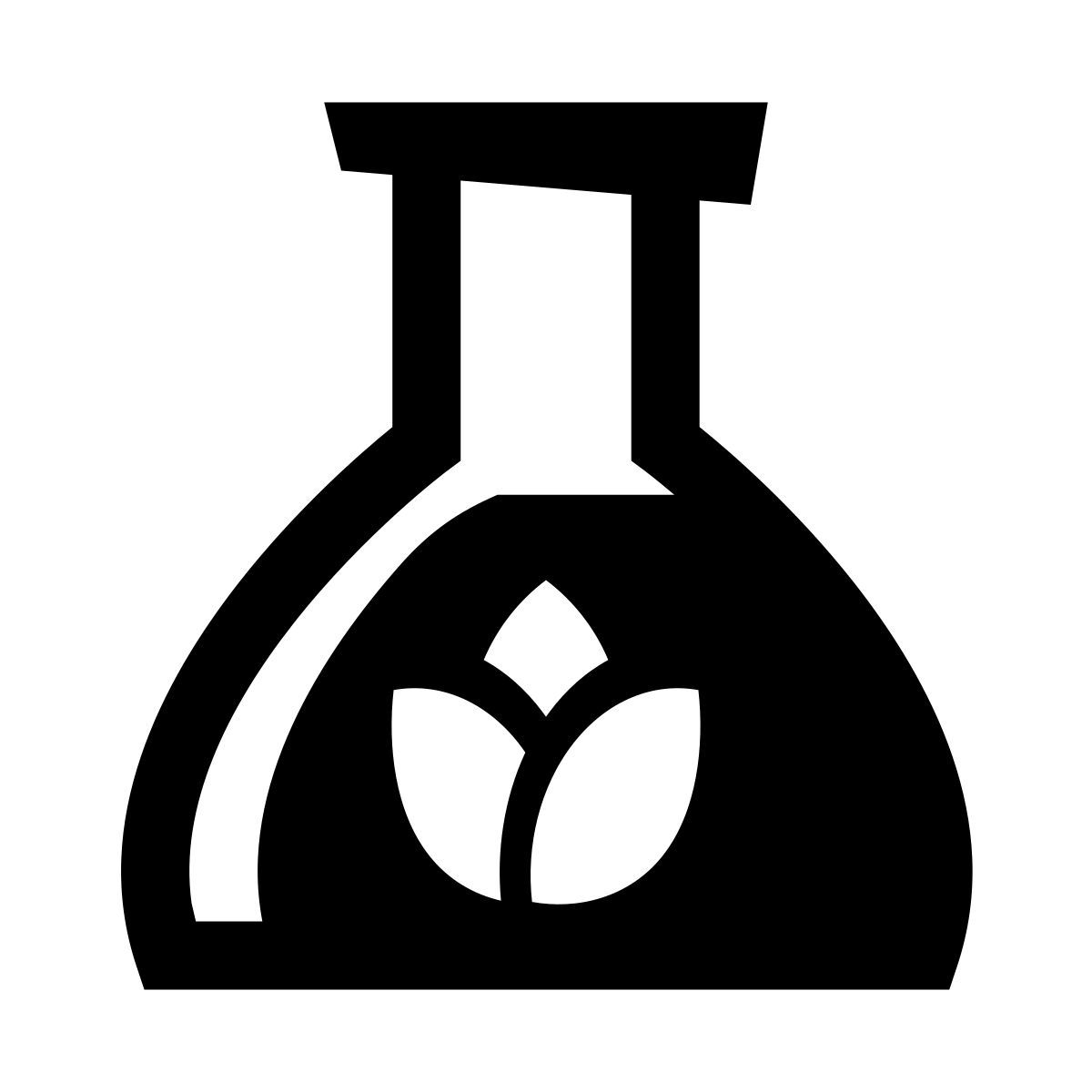 glyph neue style biomassa icon
