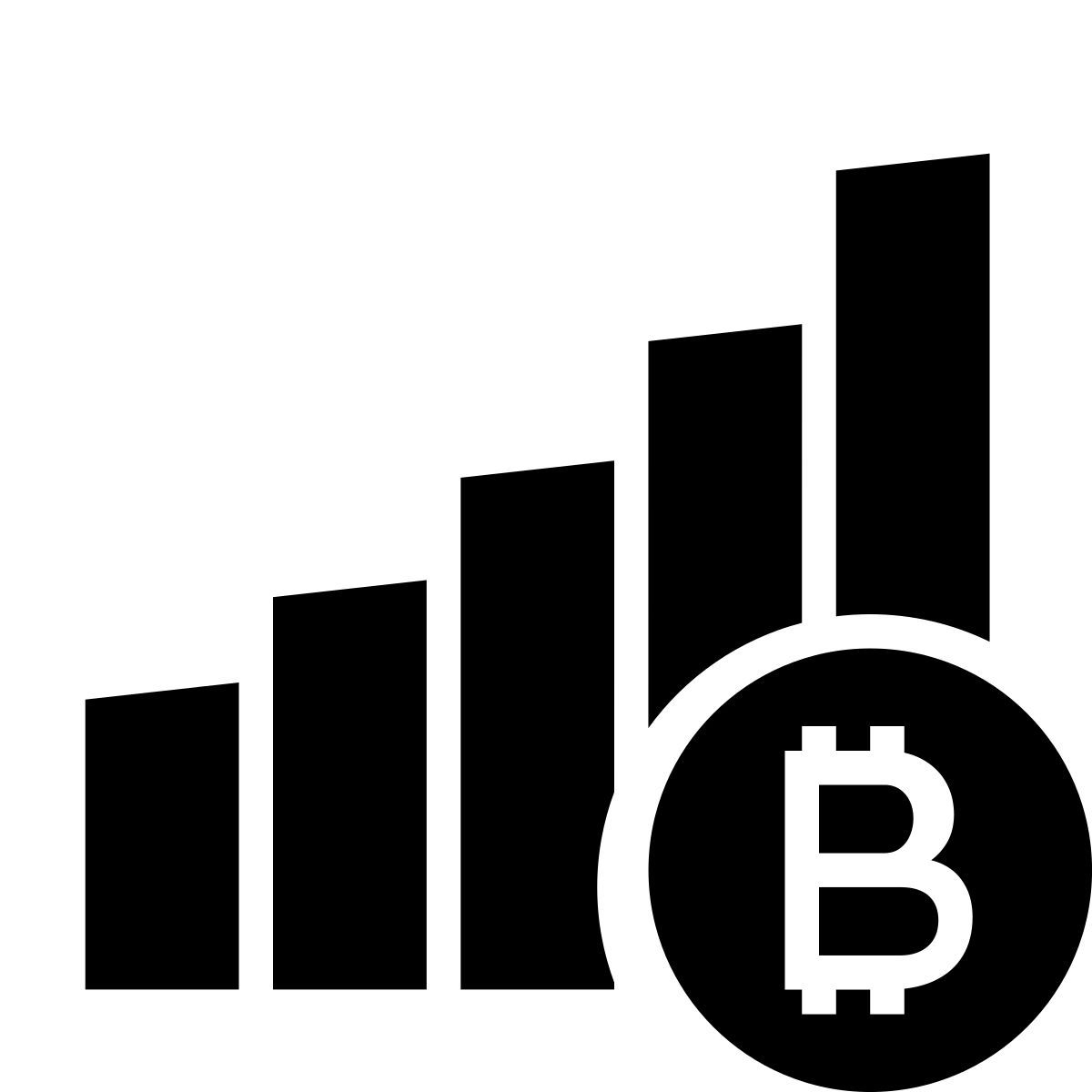 glyph neue style bitcoin criptomoneda icon