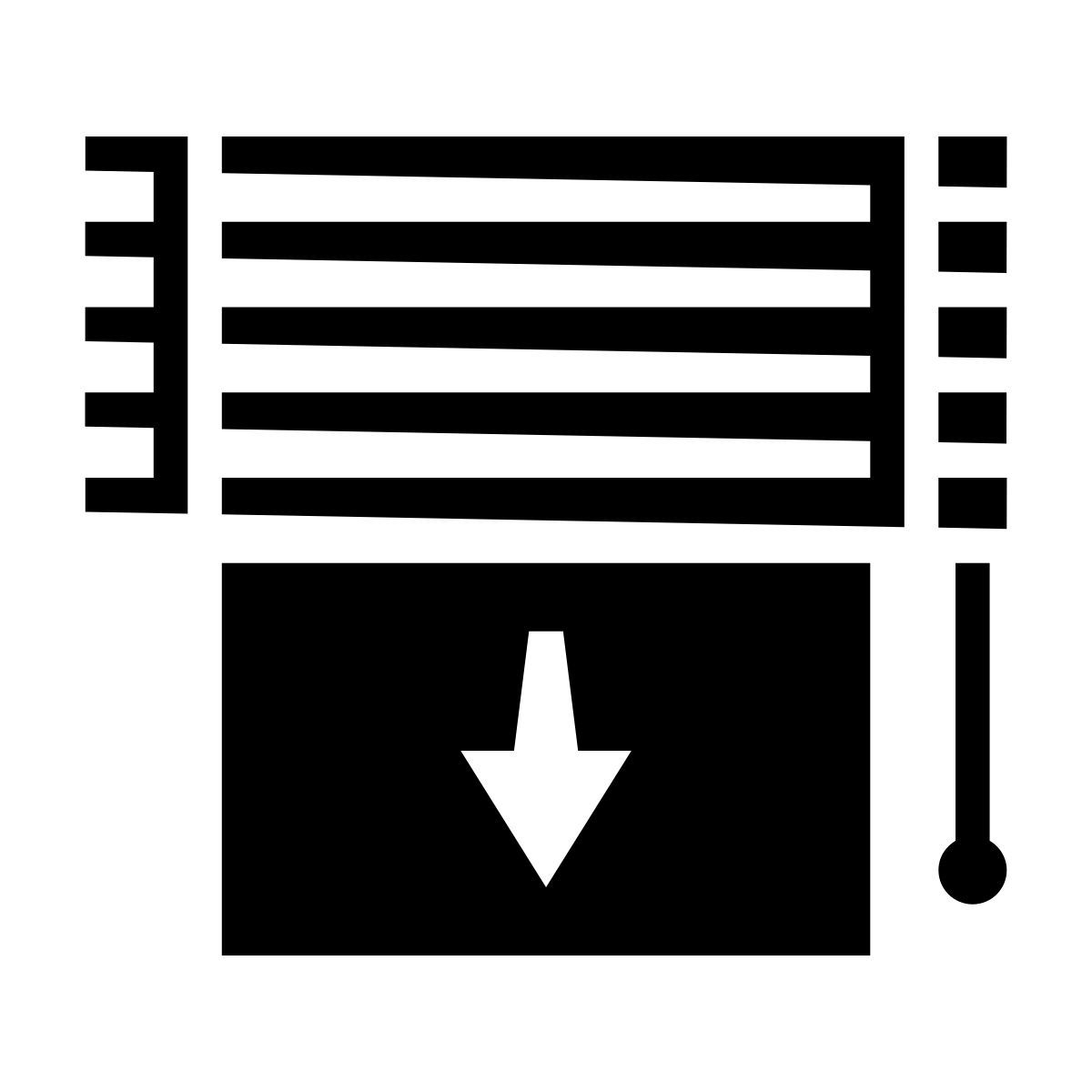glyph neue style persianas icon
