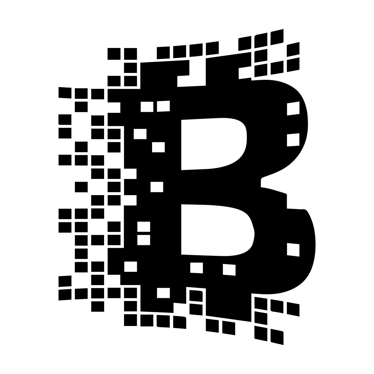 glyph neue style blockchain icon