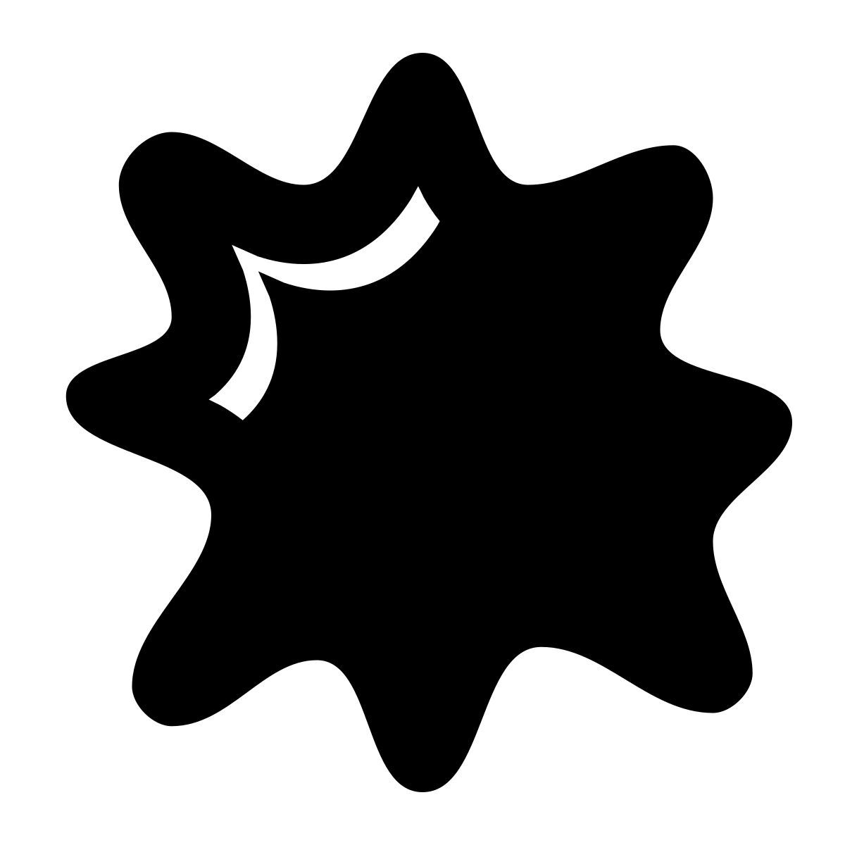 glyph neue style desenho de sangue icon