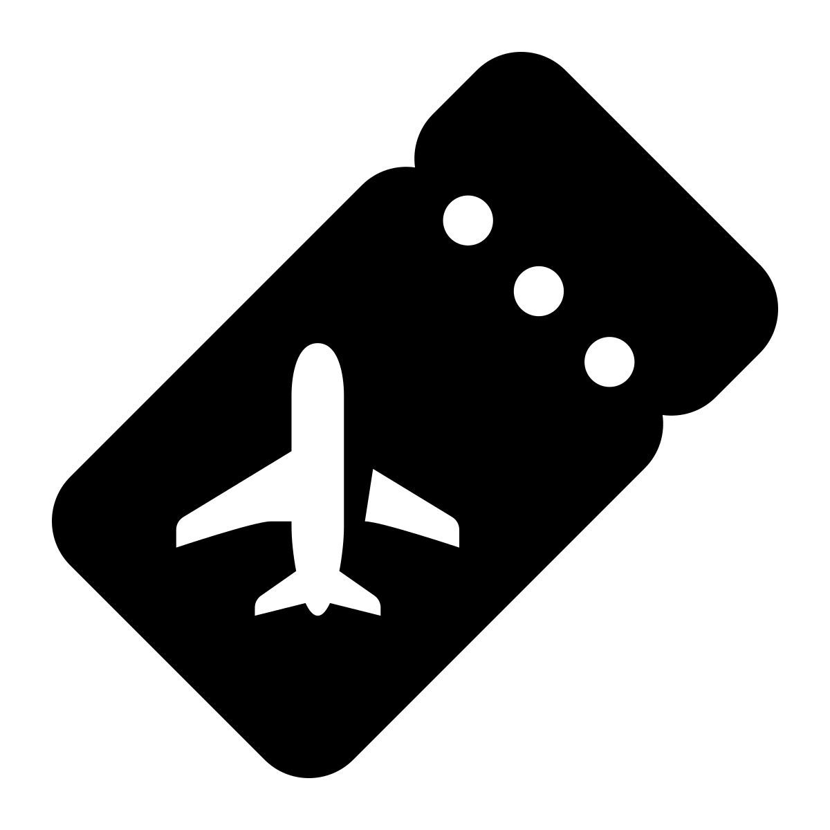 glyph neue style посадочный талон icon