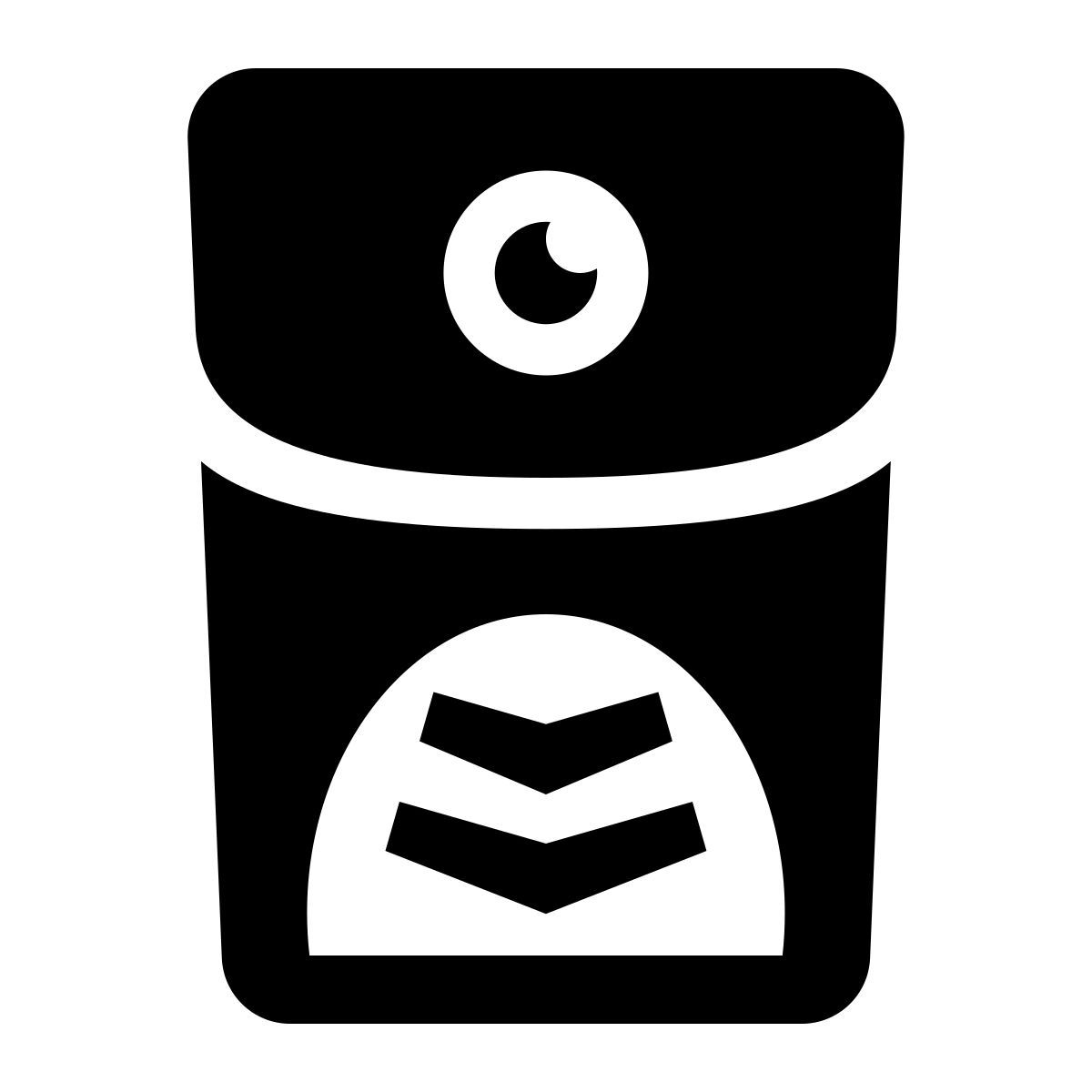 glyph neue style body camera icon