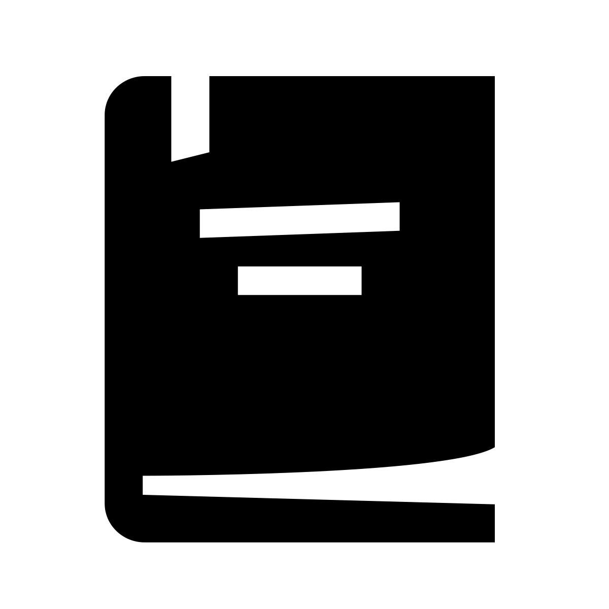 glyph neue style libro icon