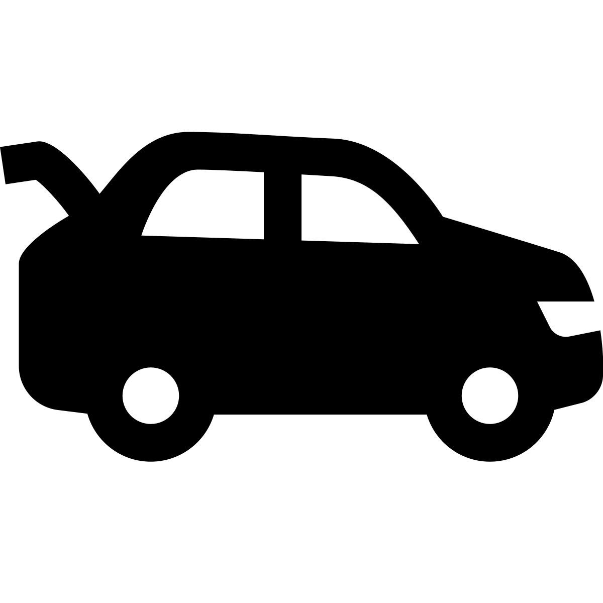 glyph neue style 부트 오픈 icon