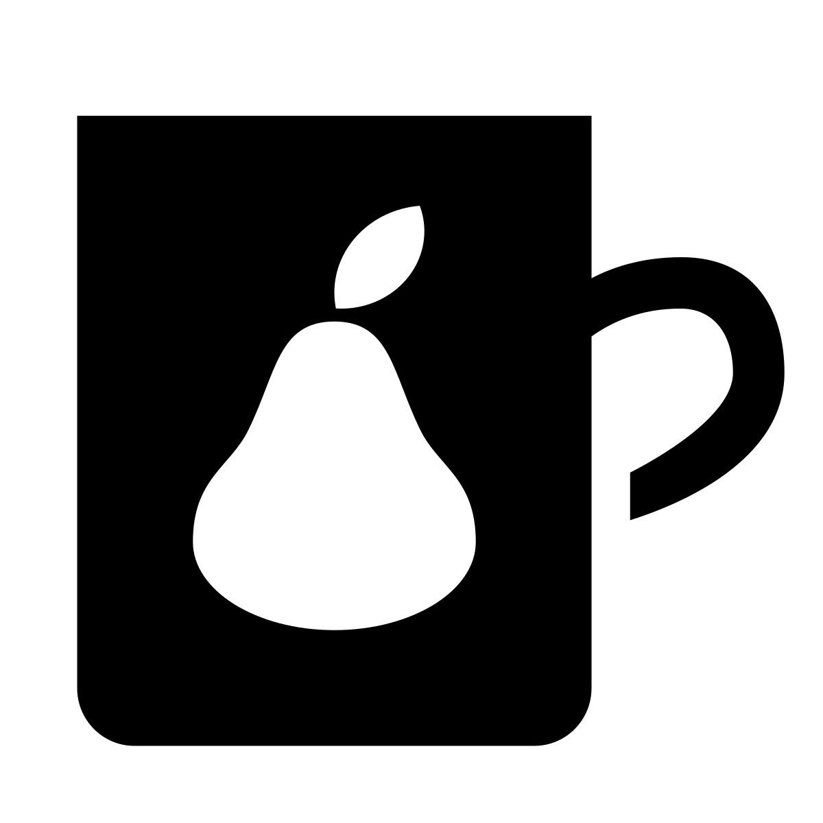 glyph neue style marca icon