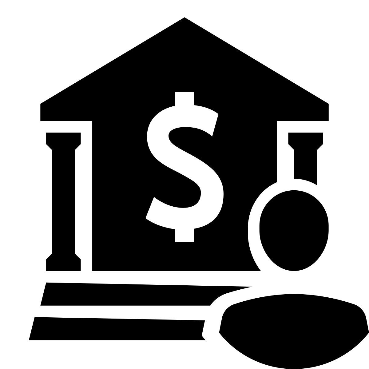glyph neue style брокер icon