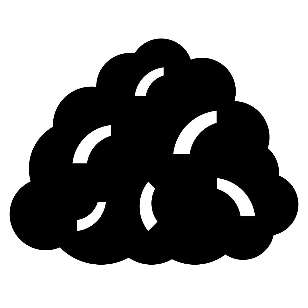 glyph neue style bush icon